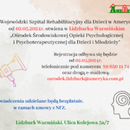 Więcej o: Ośrodek Środowiskowej Opieki Psychologicznej i Psychoterapeutycznej w Lidzbarku Warmińskim.