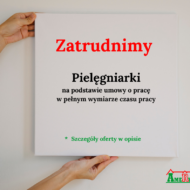 Więcej o: Oferta Pracy dla Pielęgniarek