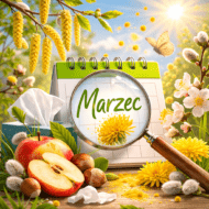 Więcej o: Kalendarz pylenia w marcu – co uczula wczesną wiosną i jakie alergie krzyżowe mogą się pojawić?